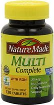 品质实惠生活，从Nature Made加铁复合维生素开始